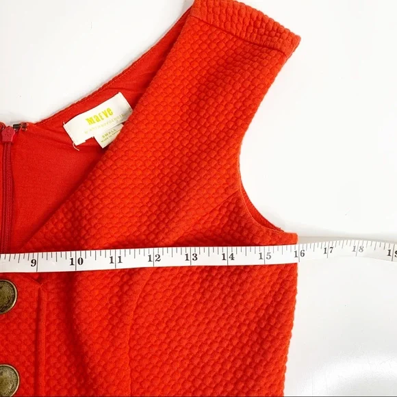 Anthropologie Maeve button front sleeveless dress - Picture 8 of 12